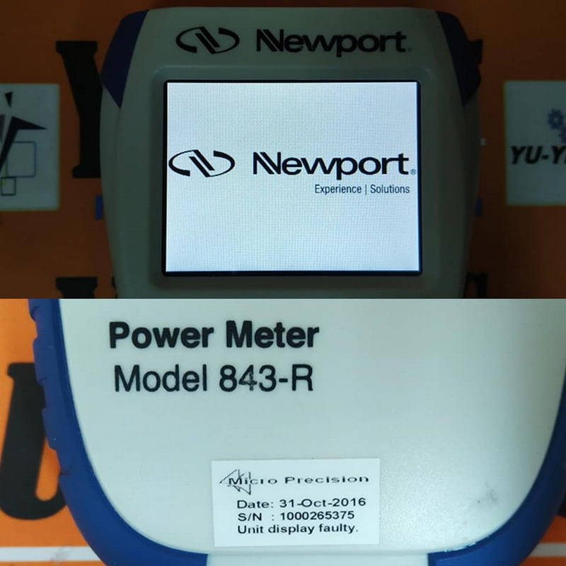NEWPORT 843R OPTICAL POWER METER PLC DCS SERVO Control MOTOR POWER